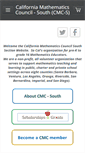 Mobile Screenshot of cmc-south.org